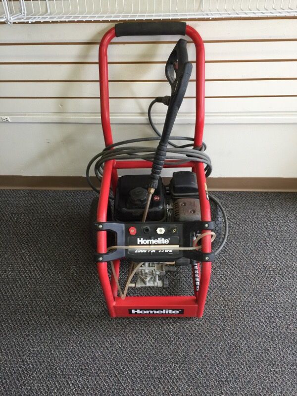 Home lite 2500 PSI 2.3 GPM Pressure washer works great