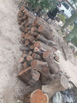 Mesquite fire wood