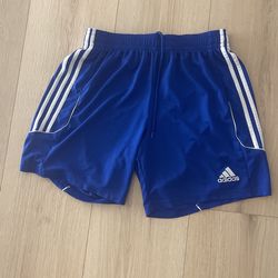 Adidas Blue Soccer Shorts