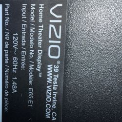 Vizio 4K 65” Television 