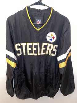 NFL Steelers V-Neck Windbreaker Jersey