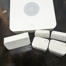 Ring Communication Base, Range Extender, and alarms