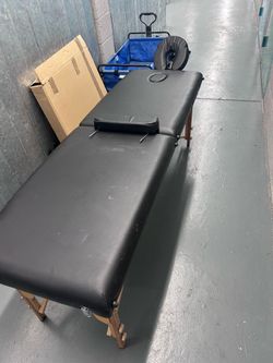 Massage table