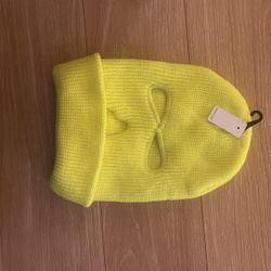Yellow Ski Mask