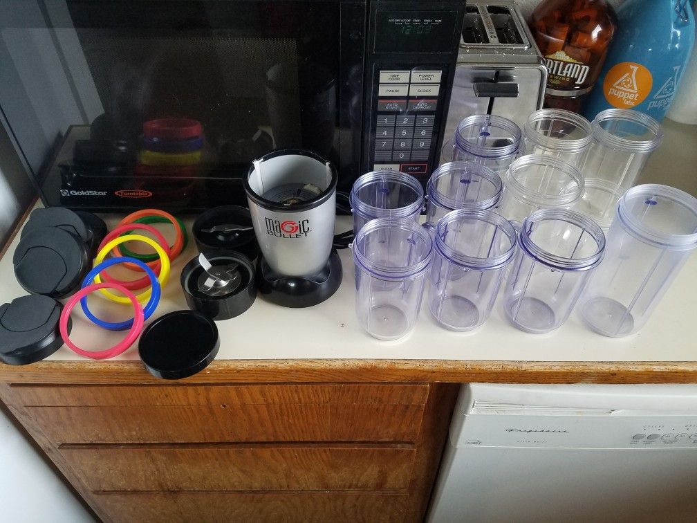 Magic Bullet Blender and Extra cups and Accessories