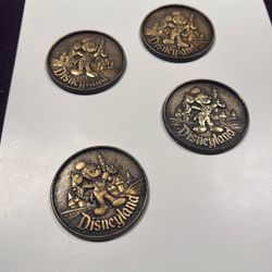 Mickey Mouse Brass Coaster