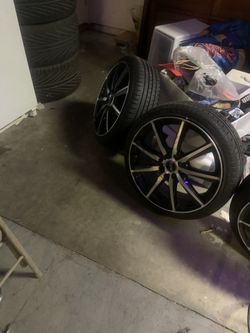 3 Rims And Tires…..4 Lugs 17”