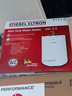New mini tank water heater