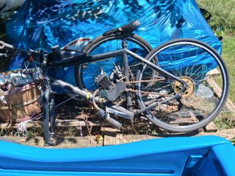 Gas powered bicycle
