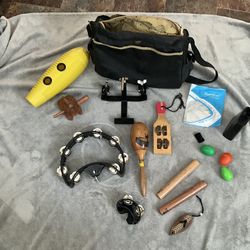 Percussion Instruments With Bag