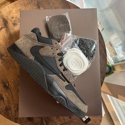 Travis Scott x Jordan Jump man Jack TR Dark Mocha With Tote And Stickers