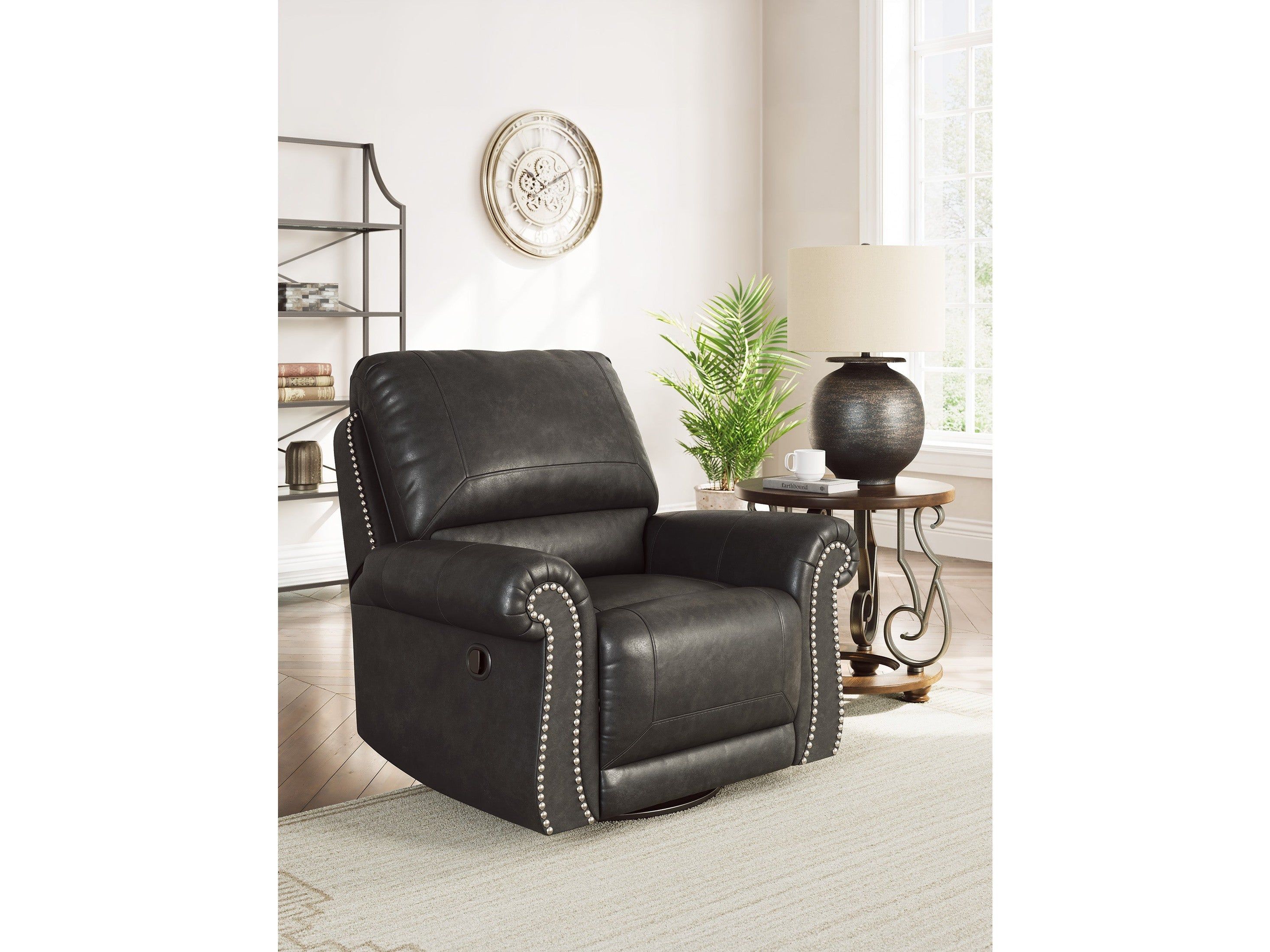 Shadsburne Granite Swivel Glider Recliner