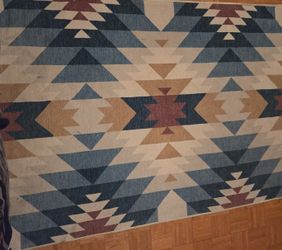 Washable Rug 83"x55"