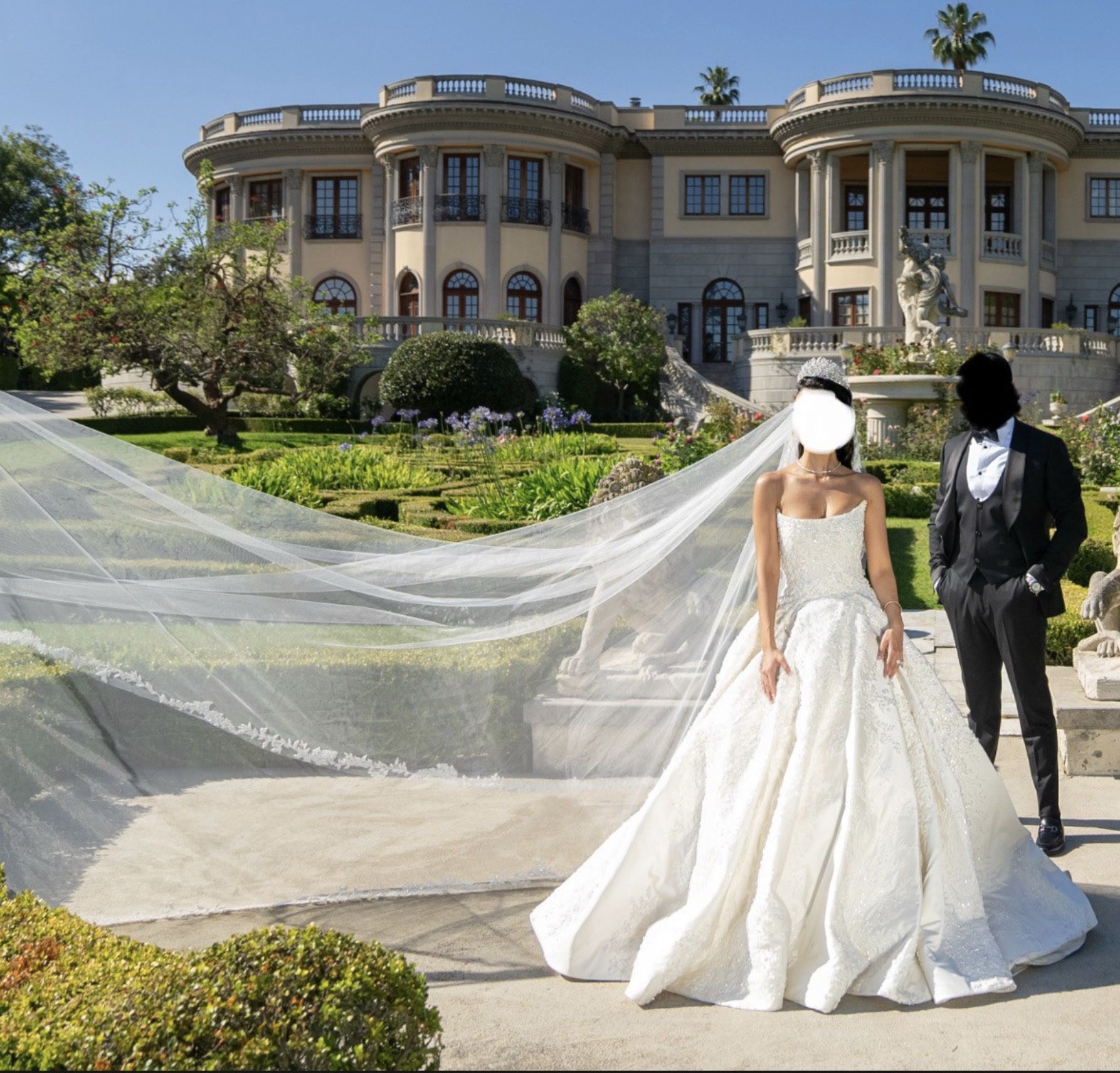 Luxury Ballgown Wedding Dress β Custom Couture, Worn Once, $15K Retail