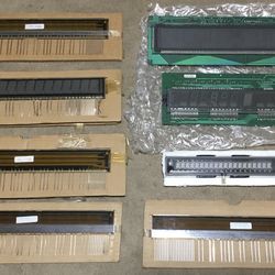 Assorted Pinball Displays & New Old Stock Display Tubes/ Glass