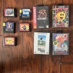 SEGA GENESIS GAME PACK 