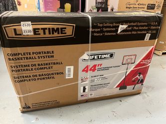 Complete Portable Basketball System 44”