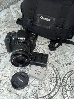 Canon EOS Rebel T5i Camera Body with EF-S 18-55MM Canon Lens