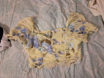 Cute dress and crop top