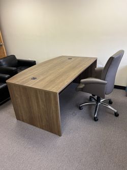 Hardly used Office desk drawer chair furniture for sale