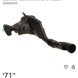 Windshield Washer Reservoir Tank Compatible With 2010-2015 Mercedes Benz GLK350