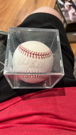 Mark Buerle Signed Baseball