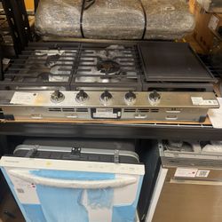 LG 36” gas cooktop