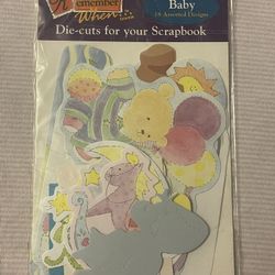Remember When 18 Baby Assorted Die Cuts New