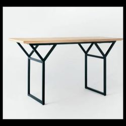 Brand New South Coast 56" in South Coast Large Writing Desk Or Console Table Threshold Designed Studio Mc Gee 