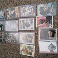 Lot of Barry bonds cards