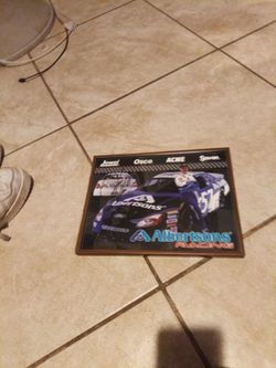 Sign Albertsons racing picher for sale