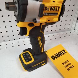 DeWalt New 1/2" Impact Wrench Atomic Brushless 