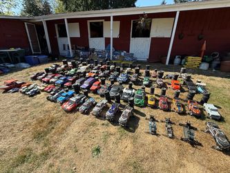 Large RC Car Collection – 70 Vehicles
