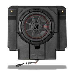 SSV WORKS Loaded 10" Sealed Rear-Seat Enclosure for select 2024-2026 Maverick R XRS 4-Door