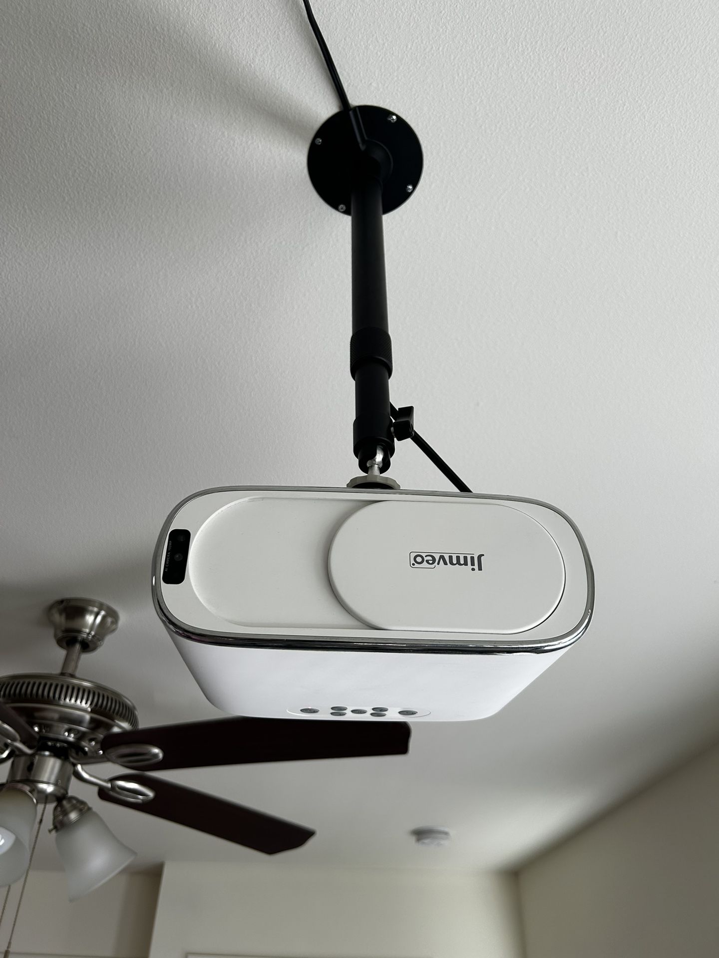 Jimveo 4K Projector W/ Ceiling Mount
