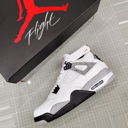 Jordan 4 White Cement 23