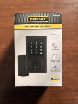 Defiant Touchpad Deadbolt #1007 587 013