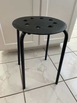 IKEA Marius Black Stool