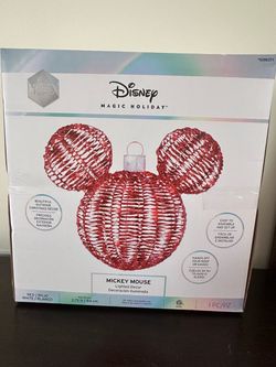 Disney Mickey Mouse Lighted Holiday Decor 2.75 ft