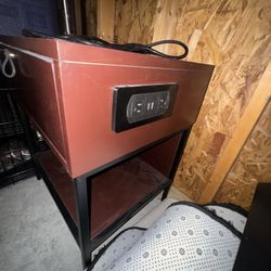 Bed Side Table with Outlets