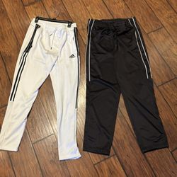 Adidas Track Training Pants Tek Gear Lot Of 2 