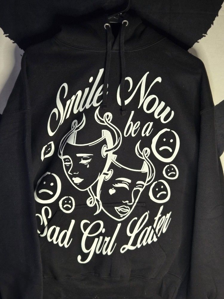 Sadboys Sweater Sz MEDIUM Smile Now Be A SadGirl later