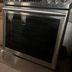 Samsung gas 6 burner oven (stainless steel)