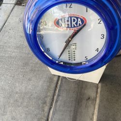 NHRA Clock 