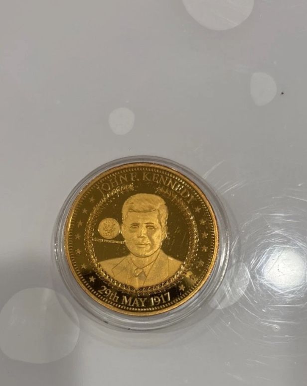gold 2017 John F Kennedy coin