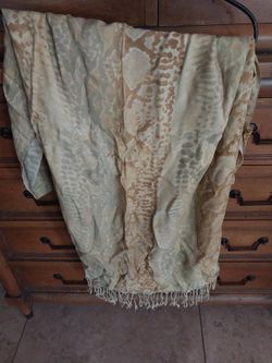 Noma Tan And Cream Scarf New W Tag