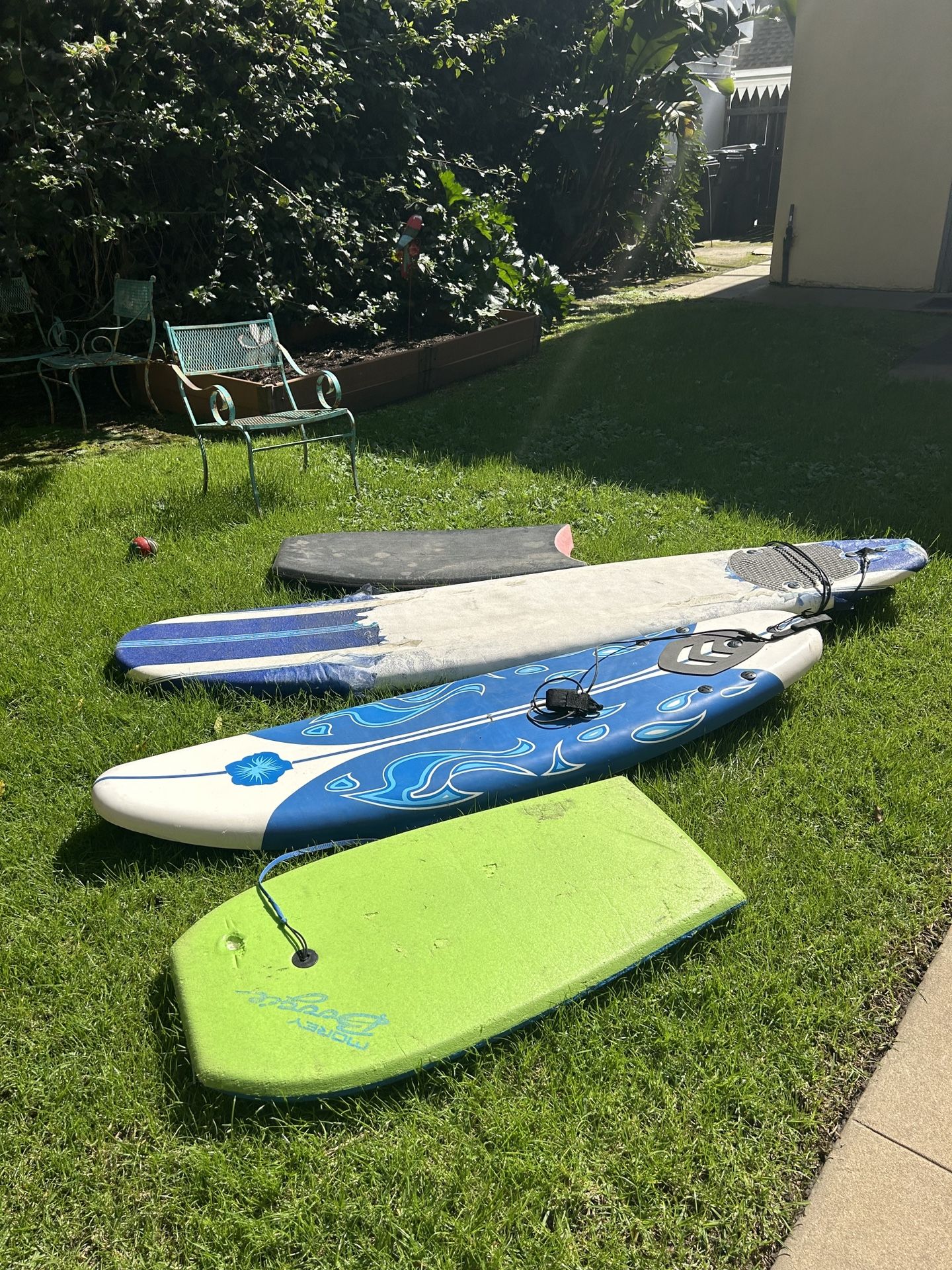 8ft Foamie + Bonus Kids & Boogie Boards