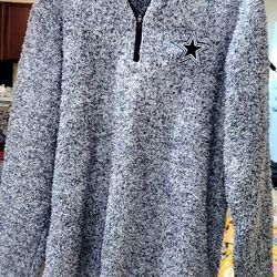 Womens Dallas Cowboys Fleece Sweater (SIZE L)
