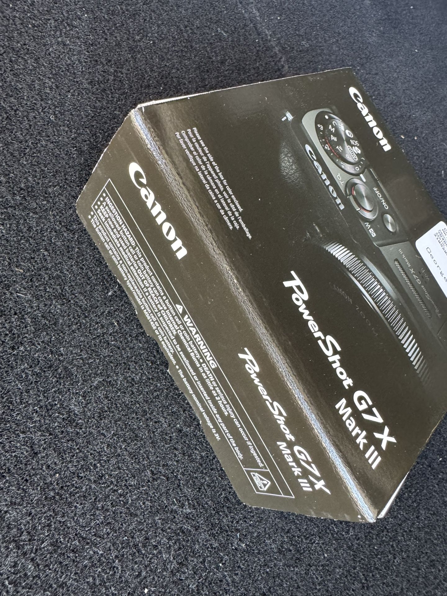 Canon G7x Mkiii Brand New with receipt
