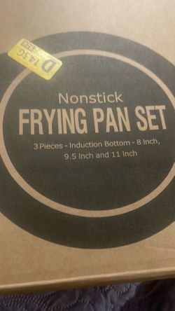 New Nondtick pans set of 3